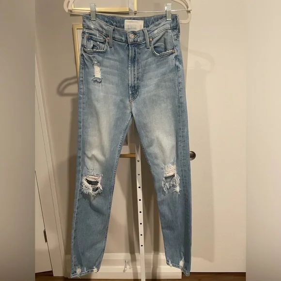 901. MOTHER Superior High Waisted Rider Skimp - The Confession - Picture 7 of 7